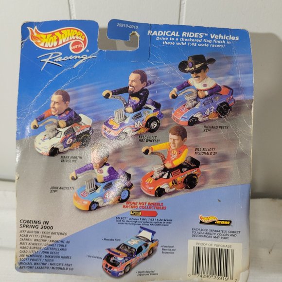 Hotwheels Racing Radical Rides #66 Darrell Waltrip  -- ITEM #250 - Picture 2 of 2